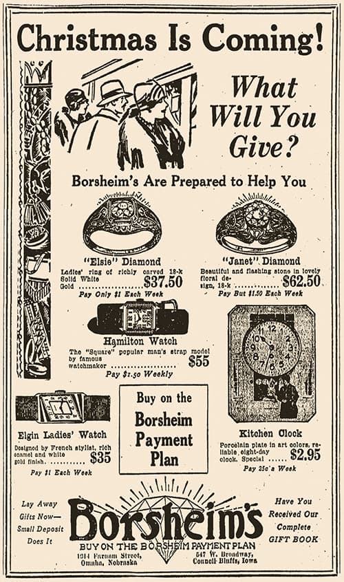 Borsheims History Borsheims