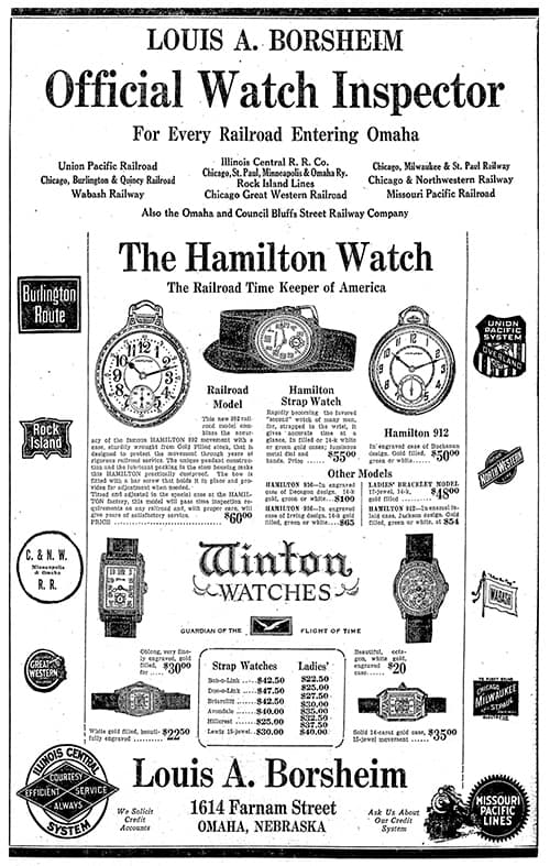 Borsheims History Borsheims