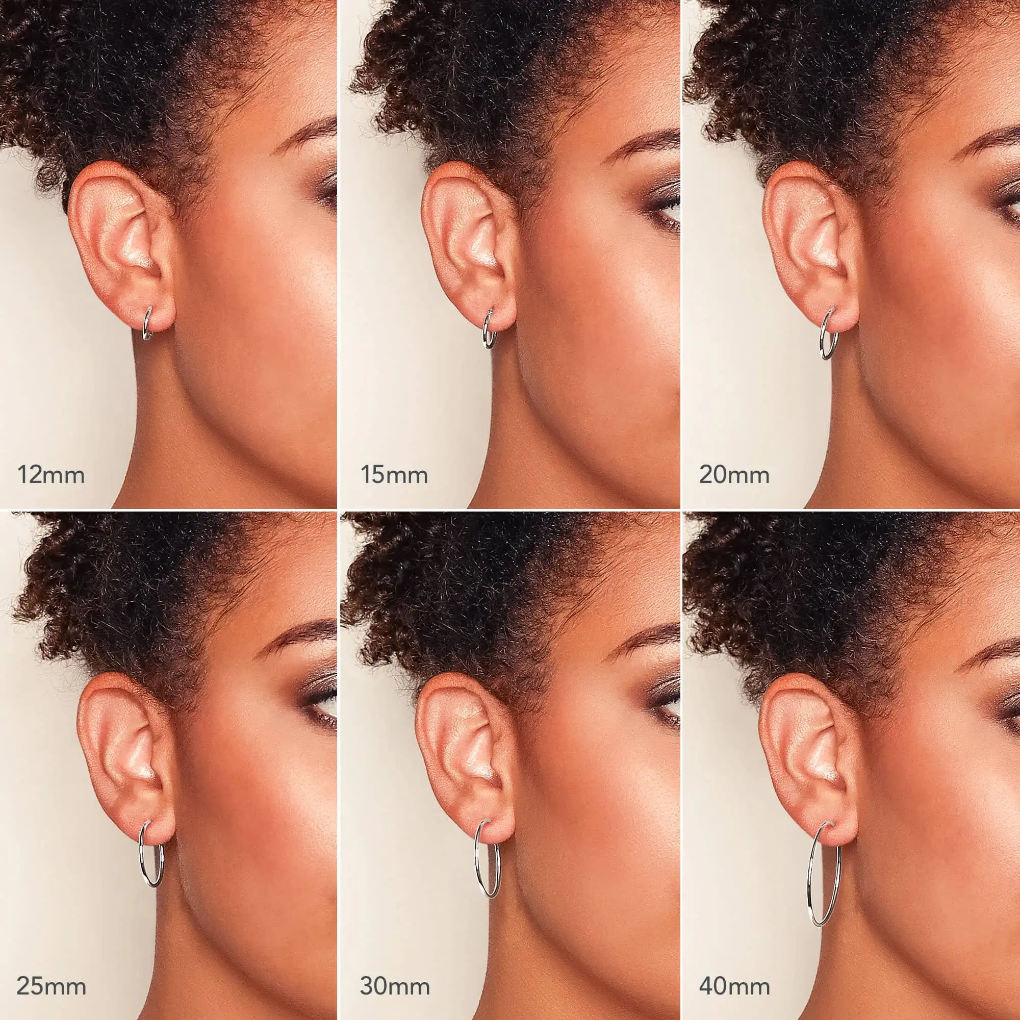 Earring Height Chart